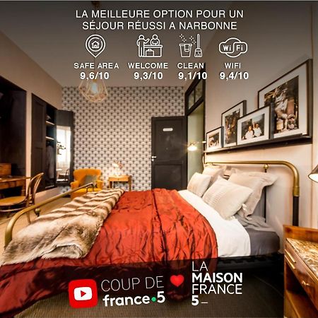 Retromirabeau - Chambre Suite & Appartements De Charme - Localisation Premium Narbonne Dış mekan fotoğraf